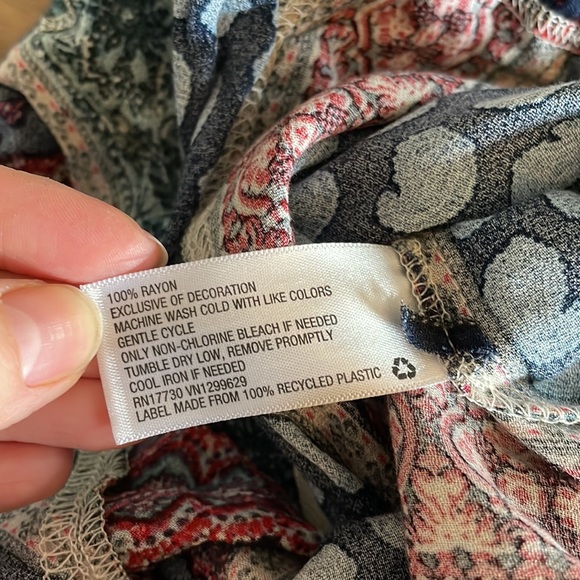 Paisley jacket with pockets and tassels boho - Picture 9 of 9